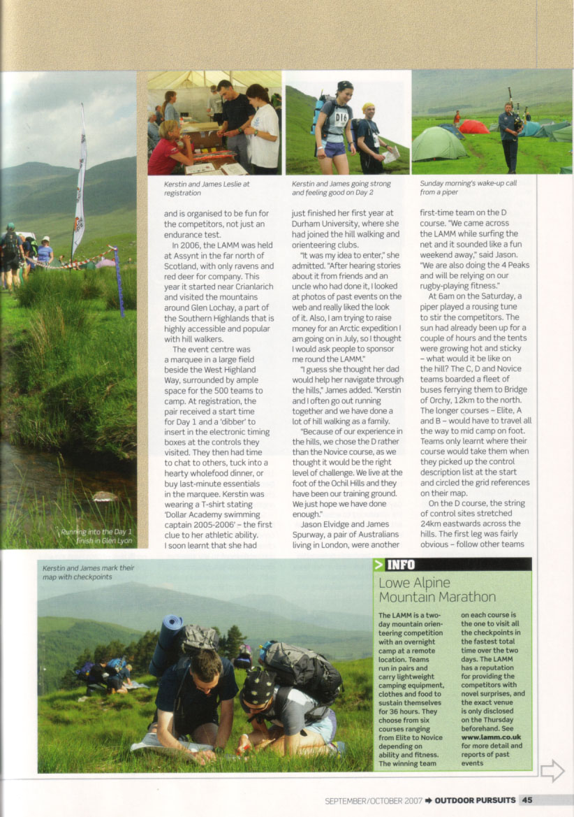 Outdoor Pursuits Sep/Oct 2007 - Page 2
